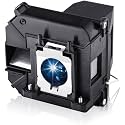 EWO'S ELP68 Replacement Lamp Bulb for Epson-ELPLP68-PowerLite-Home-Cinema 3020 3020E 3010 3010E Projectors