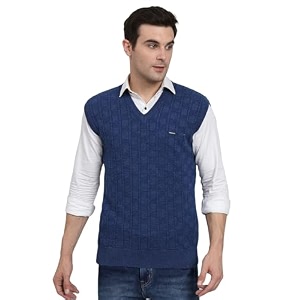 eWools Mens Winterwear Woolen Self Cardigan Sweaters