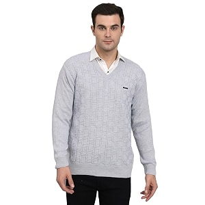 eWools Mens Winterwear Woolen Striped Sweaters
