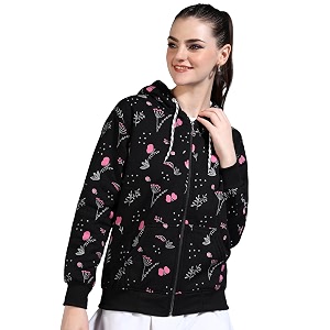 eWools Womens Fleece Fullsleeves Jacket Flee18