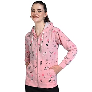 eWools Womens Fleece Fullsleeves Jacket Flee18
