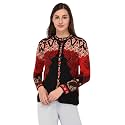 eWools Women's Winter wear Round Neck Multicolor Woolen Cardigan