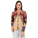 eWools Women's Winter wear Round Neck Multicolor Woolen Cardigan