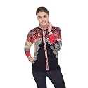 eWools Women's Winter wear Round Neck Multicolor Woolen Cardigan