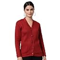 eWools Women's winterwear Woolen Solid Sweater with Pockets Cardigans (with Pockets)