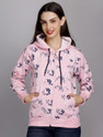eWools Women Floral Print Fleece Jacket