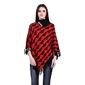 Ewools Women Solid Cape Poncho Coat