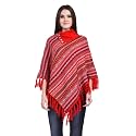 Ewools Women Solid Cape Poncho Coat