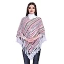 Ewools Women Solid Cape Poncho Coat