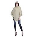 Ewools Women Solid Cape Poncho Coat
