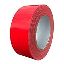 Exa Duct Tape 1.88 Inches x 60 Yards, Duct Tape for Crafts (Red)