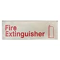 Exact FIT for TRAEX 4518 Sign; FIRE Extinguisher; 3X9 in - Replacement Part by MAVRIK