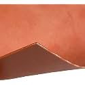 Exactly Rubber Fiber Reinforced Silicone Sheet, Red 1/32 x 18” x 18” 70A, Made in The USA, High Temp Heavy Duty Gasket Material DIY Sealing Pads Surface Protection Fiberglass Reinforcement