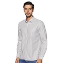Excalibur Men39s Solid Slim fit Formal Shirt