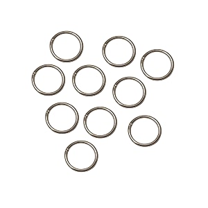 metal goldsilver jump rings for jewellery making pack of 100 pcss silver 12mm
