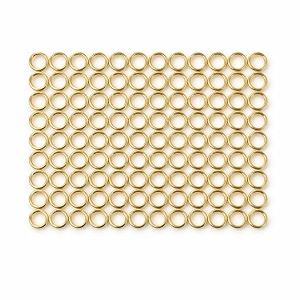 metal goldsilver jump rings for jewellery making pack of 100 pcss gold 4mm