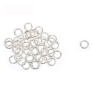 metal goldsilver jump rings for jewellery making pack of 100 pcs silver 6mm