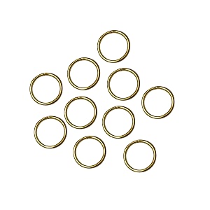 metal goldsilver jump rings for jewellery making pack of 100 pcs gold 12mm