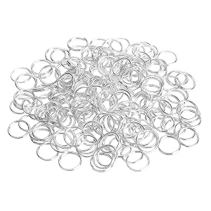 metal goldsilver jump rings for jewellery making pack of 100 pcs200pcs300 pcs silver 9mm