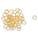 Metal Gold/Silver Jump Rings for Jewellery Making (Pack of 100 Pcs/200Pcs/300 Pcs) (Gold, 10mm)