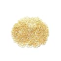Metal Gold Jump Rings for Jewellery Making Pack of 300 Pcs 3mm Round Open Ring