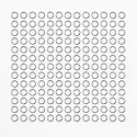 Metal Silver Jump Rings for Jewellery Making (Pack of 300 Pcs) (Silver, 3mm)