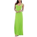 EXCHIC Women's Sexy Tank Top Maxi Long Dress Casual Sleeveless Summer Beach Dress