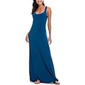 EXCHIC Women's Sexy Tank Top Maxi Long Dress Casual Sleeveless Summer Beach Dress