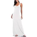 EXCHIC Women's Sexy Tank Top Maxi Long Dress Casual Sleeveless Summer Beach Dress