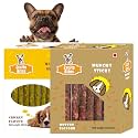 EXCITE BITES Combo Munchy Sticks for Dogs | Munchy Chicken &amp; Mutton Sticks| Protein Chew Stick for Dog | Essentials Dog Treats for Adult &amp; Puppies | Dental Stick for Dogs -450g Each (Pack of 2)