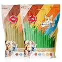 Excite Bites Combo Offer-Chicken Munchy Sticks &amp; Natural Munchy Sticks-Dog Chew Sticks for All Life Stages,1000 G (Pack of 2)