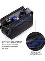 Excite Shoppers Multi-Pocket ToiletryBag for Men & Women, Travel Pouch for Toiletries ShavingKit Travel Shaving Bag