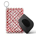 Cast Iron Scrubber - 316 Stainless Chainmail Sponge, Red