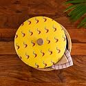 ExclusiveLane 'Peacocks' Wooden Chapati Box for Kitchen with Lid | Hand-Eanmelled Wooden Roti Box for Kitchen Chapati Casseroles Wooden Serving Casseroles Serveware (Mango Wood, 8 inch, 1140 ML)