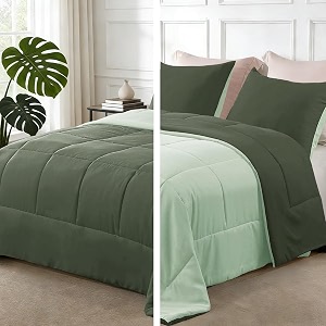 Exclusivo Mezcla Reversible Soft Twin Comforter Set