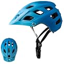 Exclusky Bike Helmet Mountain Bike Helmet for Adults Lightweight MTB Cycling Helmet for Men Women Adjustable Bicycle Helmet with Visor
