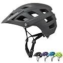 Exclusky Bike Helmet Mountain Bike Helmet for Adults Lightweight MTB Cycling Helmet for Men Women Adjustable Bicycle Helmet with Visor