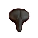 Exercise Saddle for Home Fitness Equipment, Comfortable Seat with Synthetic Leather Padding, Universal 3 Bolt Mount