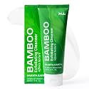 Exfoliating Face Scrub with Bamboo & Papaya Enzyme for Sensitive Skin – Minimizes Pores & Clears Blackheads | Shea Butter & Jojoba | Derm-Tested, Vegan & Fragrance-Free | 4oz | Mudita Earth