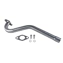 Exhaust Pipe For Coleman CT100U Predator 79cc 98cc 3HP Mini bike Silver