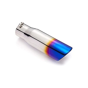 exhaust tip 25 inch inlet syeral strong anti-corrosive 304 stainless steel exhaust tips 2534 inlet x 434 outlet x 1234 length