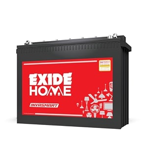 exide invasmart istt2000 200ah 12v tall tubular inverter battery  ideal for home office amp shops  long backup amp low maintenance  leak resistant  36 months warranty