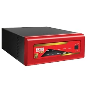 exide inverterz starstar24v2550 12v microcontroller based pure sine wave inverter for home office and shop