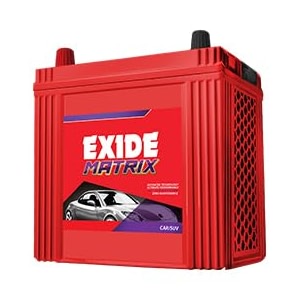 exide matrix fmt0-mtred35l 35 ah car battery 72 months warranty 36 foc and 36 pro-rata