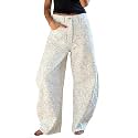 EXLURA Barrel Jeans Women Y2K Boyfriend Denim Pants Casual Baggy Jeans