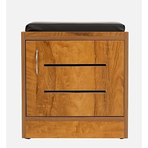 mini 1 door shoe rack with storage and seating 001