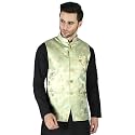 Exotic India Ethnic Wear Floral Brocade Nehru