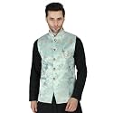 Exotic India Ethnic Wear Floral Brocade Nehru