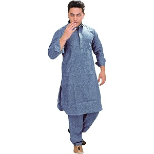 Exotic India Mens Cotton Kurta Pyjama