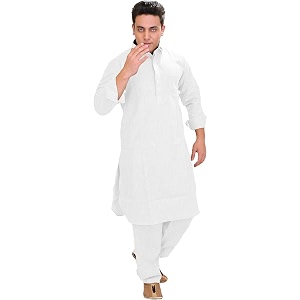 Exotic India Mens Cotton Kurta Pyjama